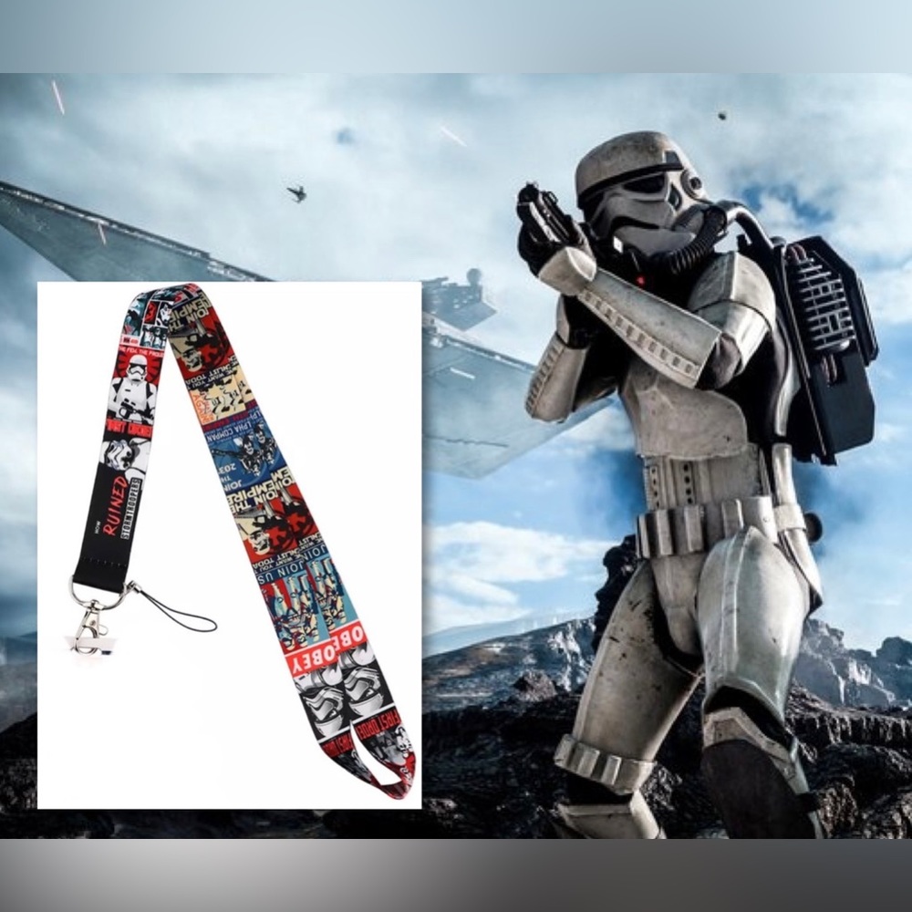 $2 Storm Trooper lanyard. New $2 if bundled